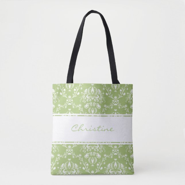 Moss Green Damask (Vorderseite)