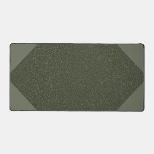 Moss Green Diamond Center Desk Mat - individuell a Schreibtischunterlage