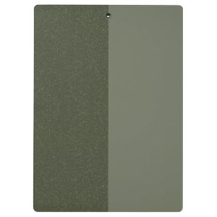 Moss Green Duo Clipboard - Glitzer & Matte Klemmbrett