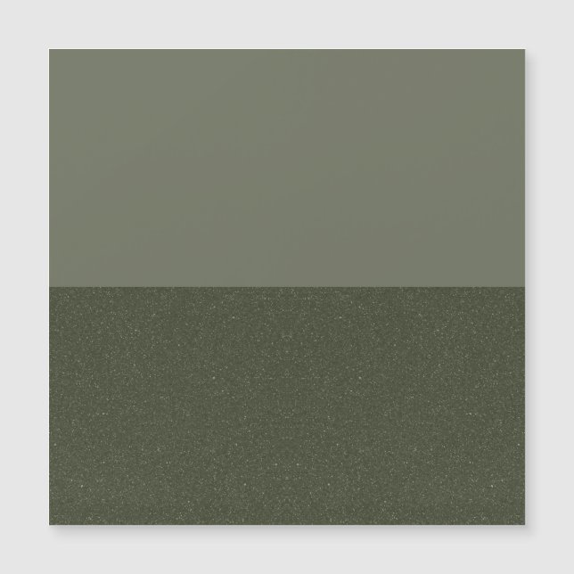Moss Green Duo-Tone-Magnetkarte - individuell eins Magnetkarte (Vorderseite)