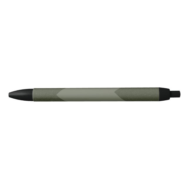 Moss Green Geometric Custom Pen Kugelschreiber (Vorderseite)