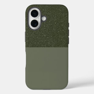 Moss Green iPhone 16 Case - individuell anpassbar