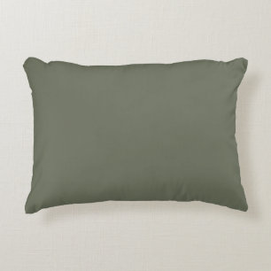 Moss Green Minimalistisch Accent Pillow - Anpassba Dekokissen