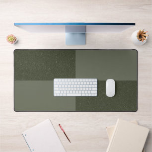 Moss Green Schachbrett Texture Desk Mat - individu Schreibtischunterlage