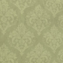 Moss Green Shabby Chic Damask Antikes Vintag