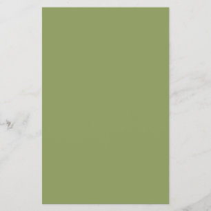 Moss Green Solid Color Flyer