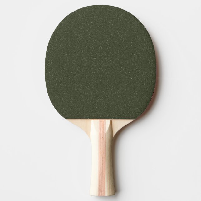 Moss Green Textured Ping Pong Paddle - Anpassen Tischtennis Schläger (Vorderseite)