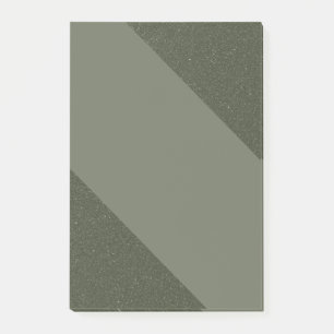 Moss Green Textured Post It Notes Post-it Klebezettel