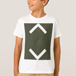 Moss Green Zickzack Kids T - Shirt