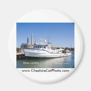 Moss Landing California Products Magnet
