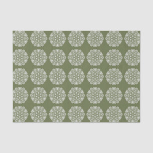 Moss Mandala Seidenpapier