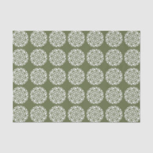 Moss Mandala Seidenpapier