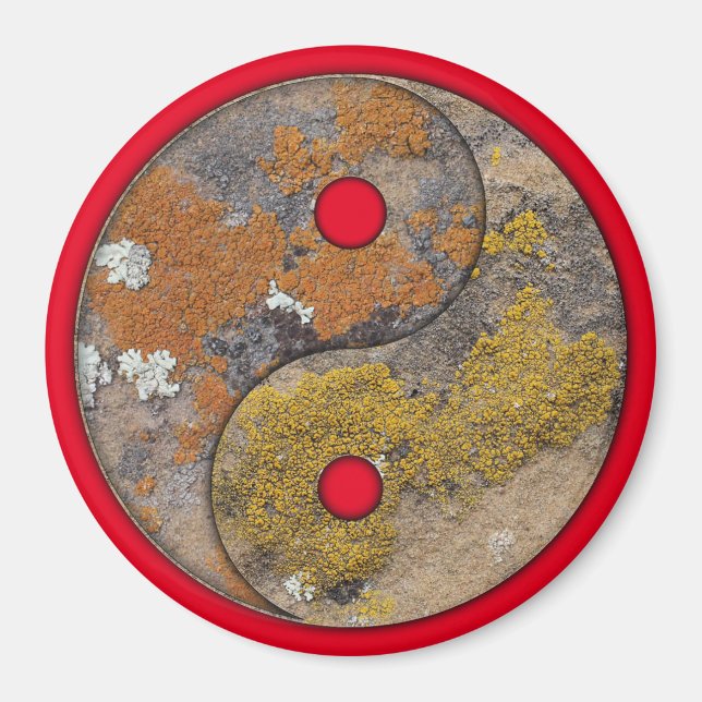 Moss Rock Art Talking Canyons, New Mexico Magnet (Vorne)