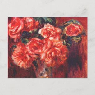 Moss-Rose von Renoir Postkarte