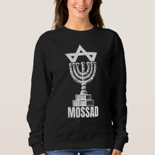 Mossad Israel Israelischer Geheimdienst Tel Aviv M Sweatshirt