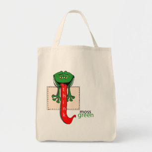 MOSSGREEN FROSCH-LEBENSMITTELGESCHÄFT-TASCHE TRAGETASCHE