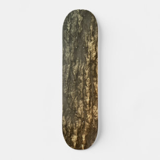 Mossy Bark Camouflage Skateboard