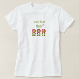 Mossy Bloom - Blumenflora-T - Shirt der Mutter