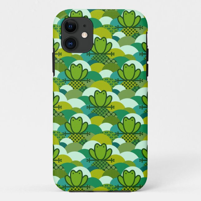Mossy Frosch Case-Mate iPhone Hülle (Rückseite)