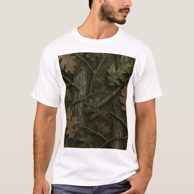Mossy Oak Camouflage T-Shirt (Vorderseite)
