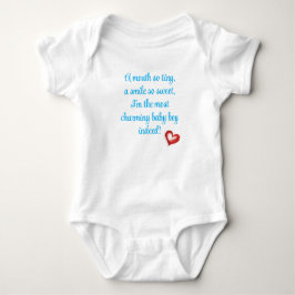Most Charming Baby Boy Gift, Welcome Little One, Strampler