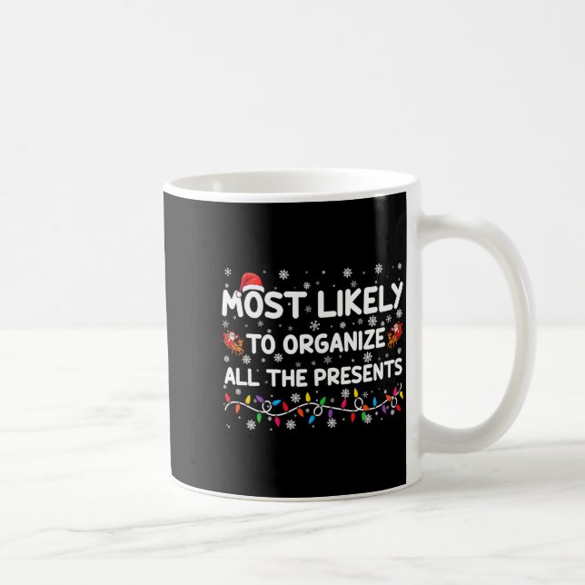 Most Likely To Organize All The Xmas _1  Kaffeetasse (Rechts)