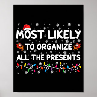 Most Likely To Organize All The Xmas _1  Poster