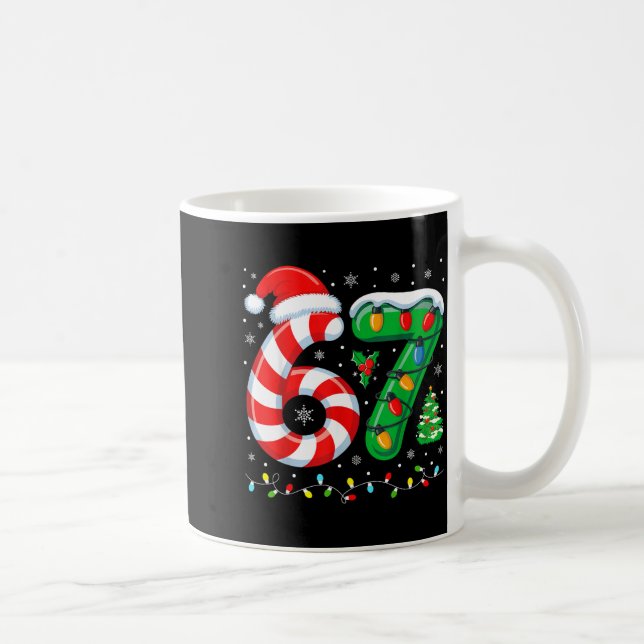 Most Likely To Say 67 Christmas Matching 7 6 Famil Kaffeetasse (Rechts)