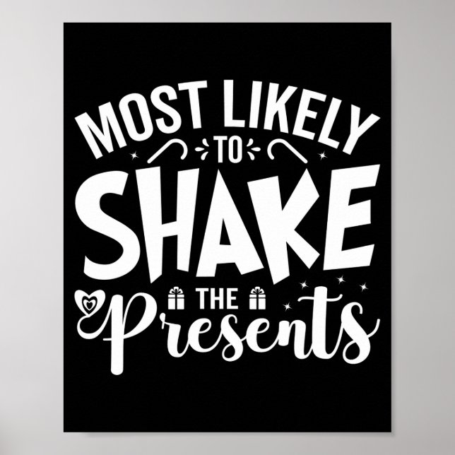 Most Likely To Shake The  Poster (Vorne)