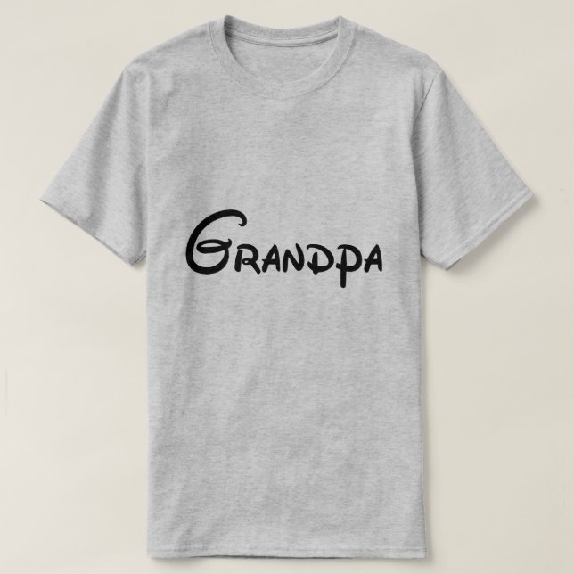 Most Magical Day Grandpa T-Shirt (Design vorne)
