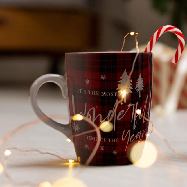 Most Wonderful Time of The Year Pläd Christmas Kaffeetasse (Von Creator hochgeladen)