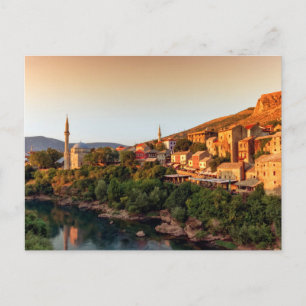 Mostar, alte Stadt, Bosnien und Herzegowina Postkarte