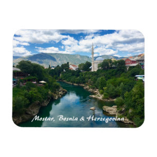 Mostar Bosnien & Herzegowina Magnet mit Schreiben