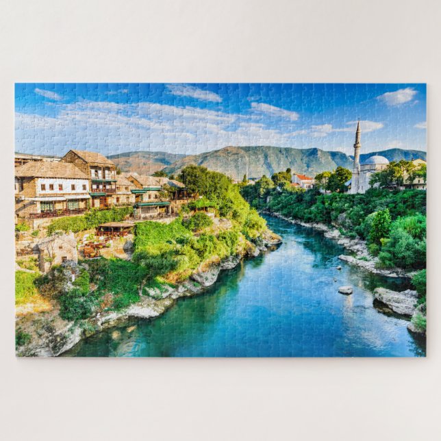 Mostar, Bosnien Puzzle (Horizontal)