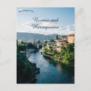 Mostar Bosnien und Herzegowina Postkarte