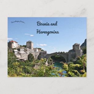 Mostar Bosnien und Herzegowina Postkarte
