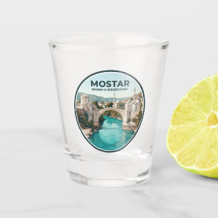 Mostar Bosnien und Herzegowina Schnapsglas