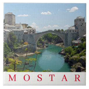 Mostar Old Bridge Keramik Fliesen