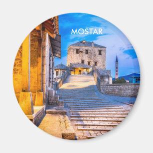 Mostar Old Bridge Magnet, Bosnia & Westna Magnet
