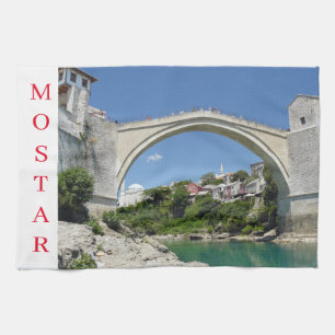 Mostar Old Bridge Teetuch Geschirrtuch
