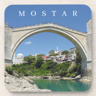 Mostar Old Bridge View Untersetzer