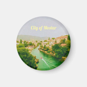 Mostar Stadt - Bosnien und Herzegowina Magnet