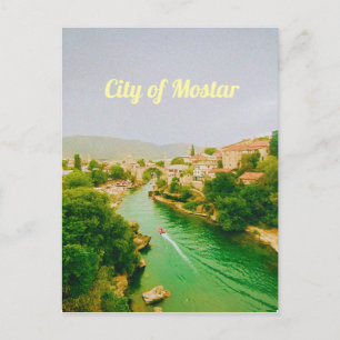 Mostar Stadt - Bosnien und Herzegowina Postkarte