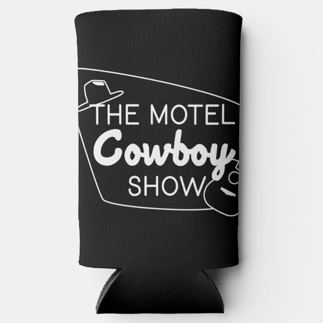 Motel Cowboy Show Can Cooler Selters Dosenkühler (Vorderseite)