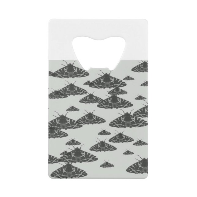 Moth am Abend lauert um Mitternacht Geldbeutel Flaschenöffner (Vorderseite)