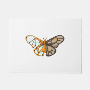 Moth Butterfly Dragonfly Insekt Fußmatte