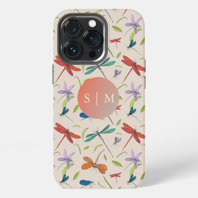 Moth Butterfly-Muster Case-Mate iPhone Case Hülle (Hinten)