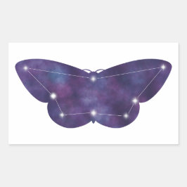 Moth Constellation Sticker