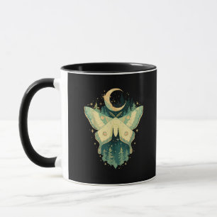 Moth Fairycore Goblincore Whimsigoth Cottagecore Tasse