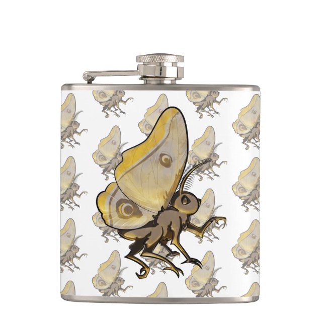 Moth Flachmann (Vorderseite)
